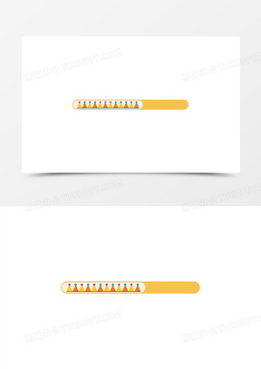 生日帽进度条免抠图标元素