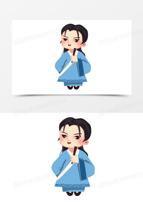 古代男孩图片素材