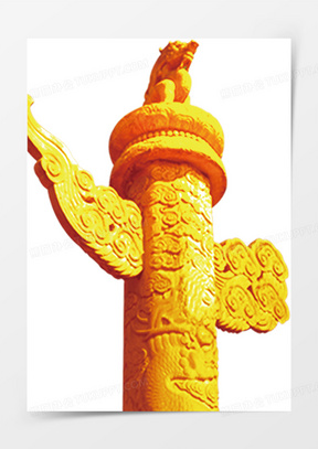 金色北京雕像81北京天安门红色彩带金色国柱381北京故宫金色创意字体