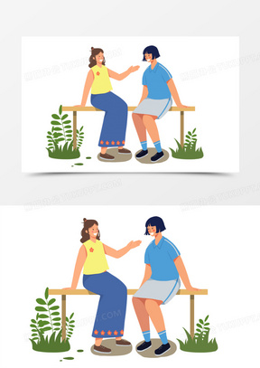 坐在椅子图片素材