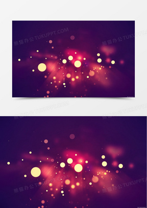暗紫色背景红色发光海报