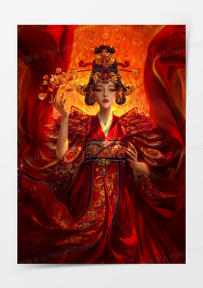 皇后图片古装霸气_熊猫办公