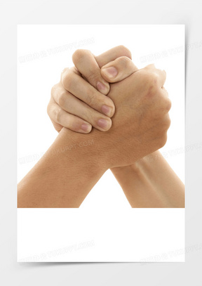 握拳合作图片