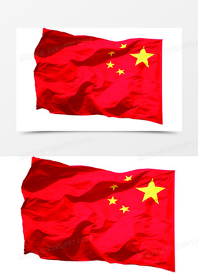 五星红旗飘扬图片素材
