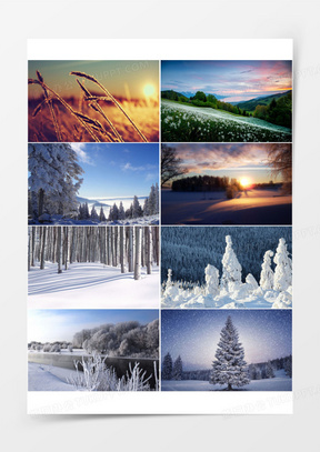 春夏秋冬四季图片唯美壁纸高清