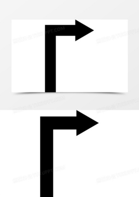 笔直的角度转向右图标