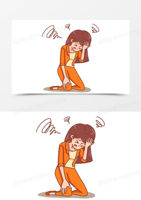 难过人物素材_难过人物图片_难过人物素材图片下载_熊猫办公