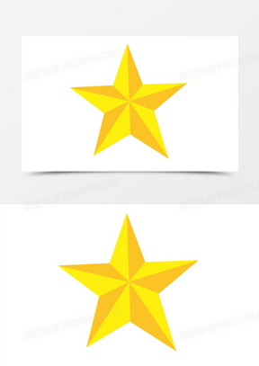 卡通五星图片素材