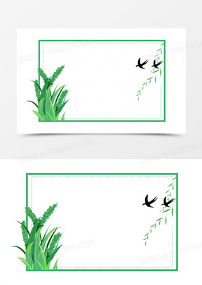 春天边框图片素材