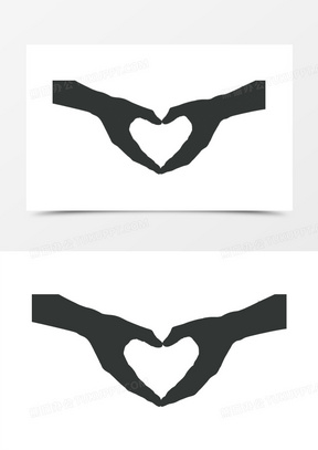 爱心手势图片素材