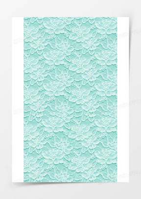 清新薄荷绿蕾丝壁纸