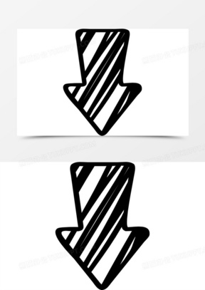 下箭头图片素材