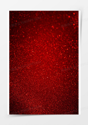 闪亮红色圆点装饰