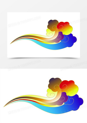 中秋彩云png素材11手绘卡通风筝彩云00手绘水彩云染房屋00浪漫七夕