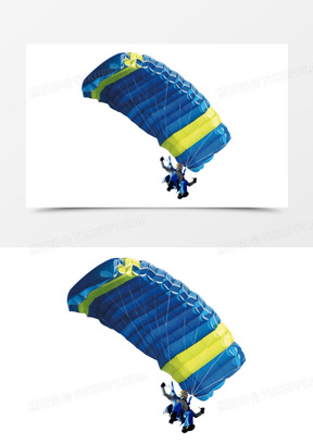 降落伞图片素材