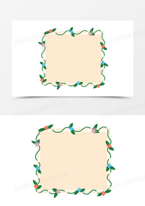 春天边框图片素材