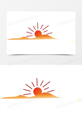 太阳光芒图片素材