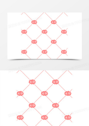 防盗水印图片素材