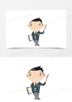 卡通讲师图片素材