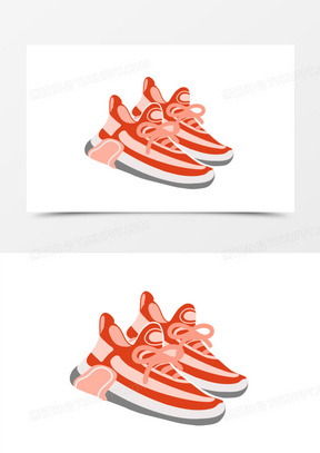 卡通运动鞋图片素材