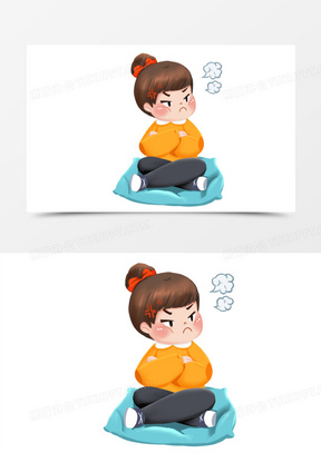 160卡通手绘生气的小熊表情元素240卡通手绘棕熊跺脚生气表情包200