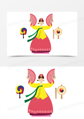 朝鲜族图片素材