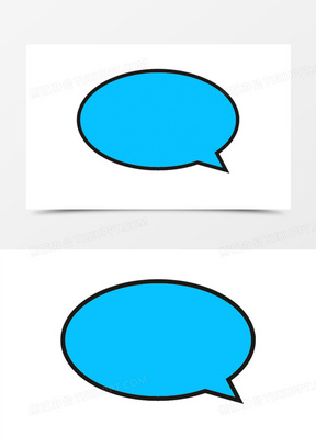 气泡对话框单个图片