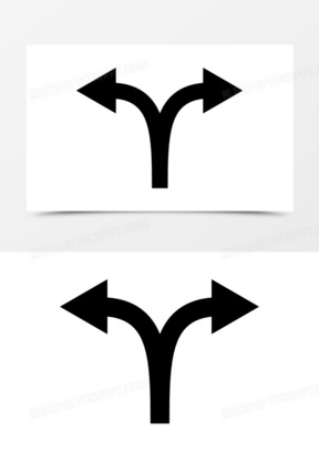 分箭头图片素材