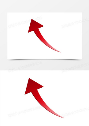 上升趋势箭头素材_上升趋势箭头图片_上升趋势箭头素材图片下载_熊猫