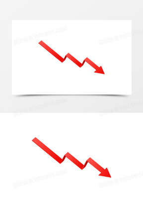 箭头逐渐递减图标元素