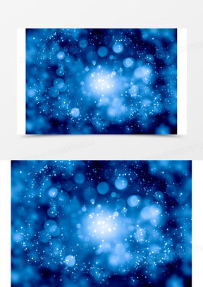 蓝色光晕光斑底纹背景