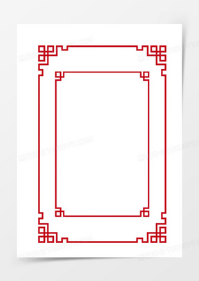 中国风框图片素材