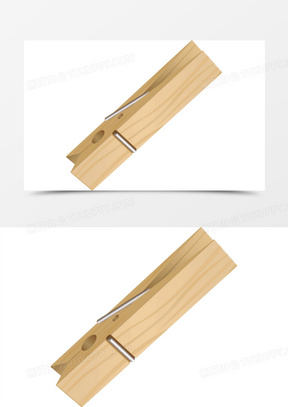 木夹子图片素材