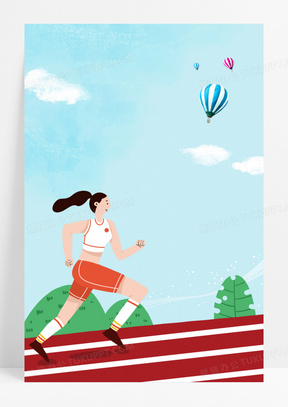 长跑图片素材