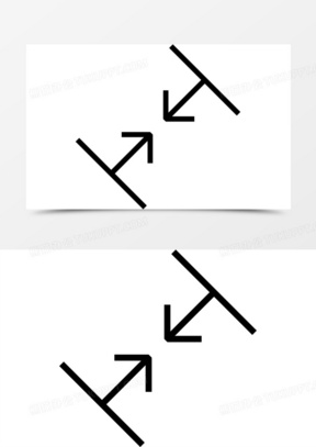 斜箭头图片素材
