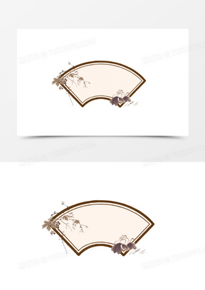 中国风文字边框图片素材