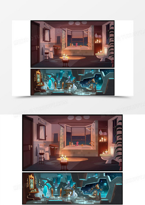 手绘卡通科技工作室