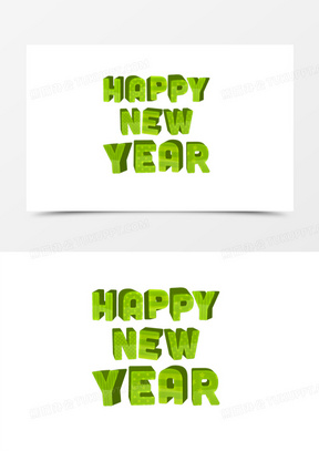 新年快乐英文字体设计00浪漫花体字英文新年快乐40新年快乐霓虹色英文