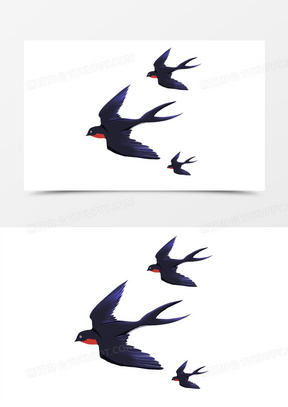 卡通燕子图片素材