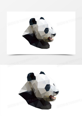 3d立体熊猫