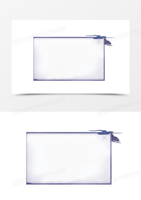 半边框图片素材