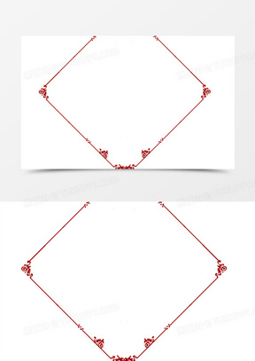 古風邊框裝飾圖片素材