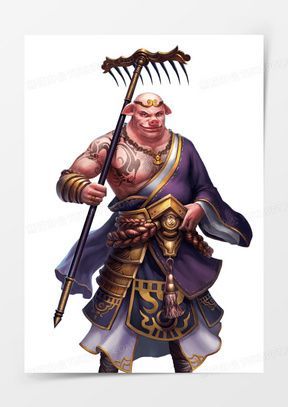 中国风游戏人物猪八戒