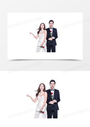 情侣结婚新郎新娘