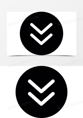 向下图标图片素材