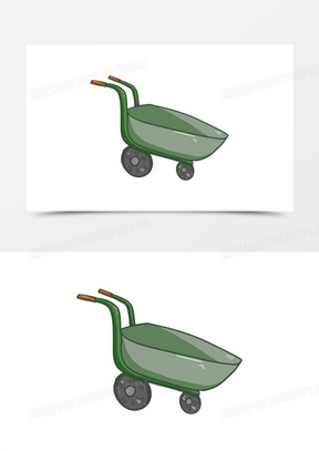 卡通推车图片素材