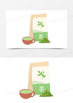 茶叶卡通素材_茶叶卡通图片_茶叶卡通素材图片下载_熊猫办公