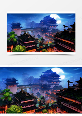 古风建筑图片素材