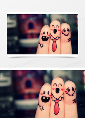 卡通指头表情壁纸