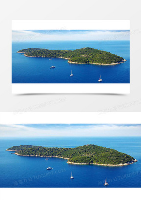 岛屿图片素材